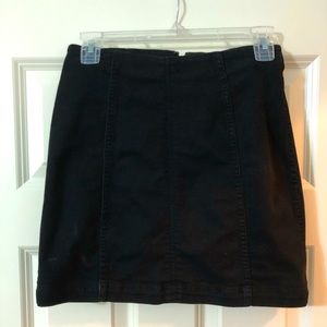 Black Free People Skirt